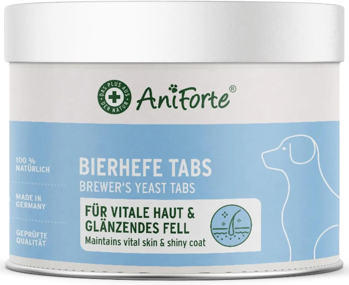 AniForte Bierhefe Tabs, Dose 500 Stück
